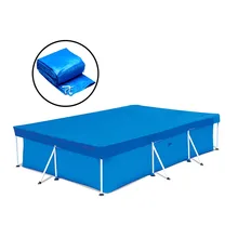 Swimming Pool Canvas Cover Large Size Cloth Lip Cover Dustproof Floor Cloth Mat Cover for Outdoor Villa Garden Pool Rectangular