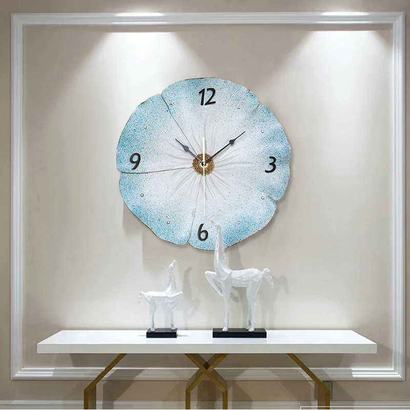 

Three-dimensional Embossed Home Wall Clock Modern Design Decorative Painting Art 3D Clock Living Room Decorative Quartz Clock