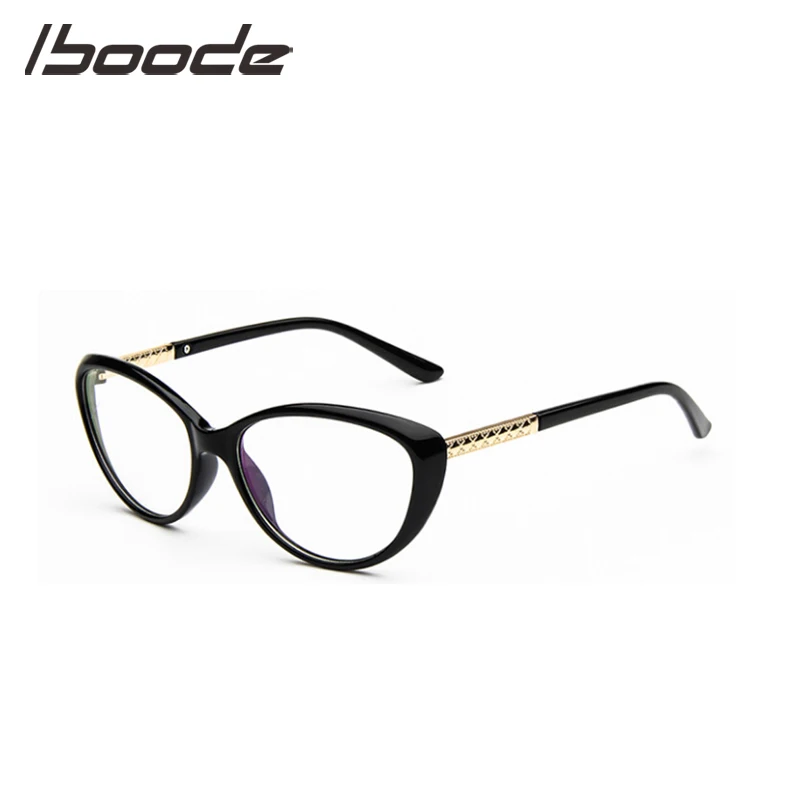 

iboode etro Cat Eye Eyeglasses Women Optical Spectacle Frame Computer Reading glasses frame oculos de grau feminino armacao