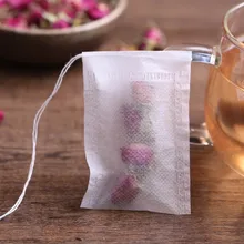 6*8 см Висячие ушные капельные чайные фильтровальные мешки материал травяной мощности одноразовые DIY ситечко для чая без отбеливателя