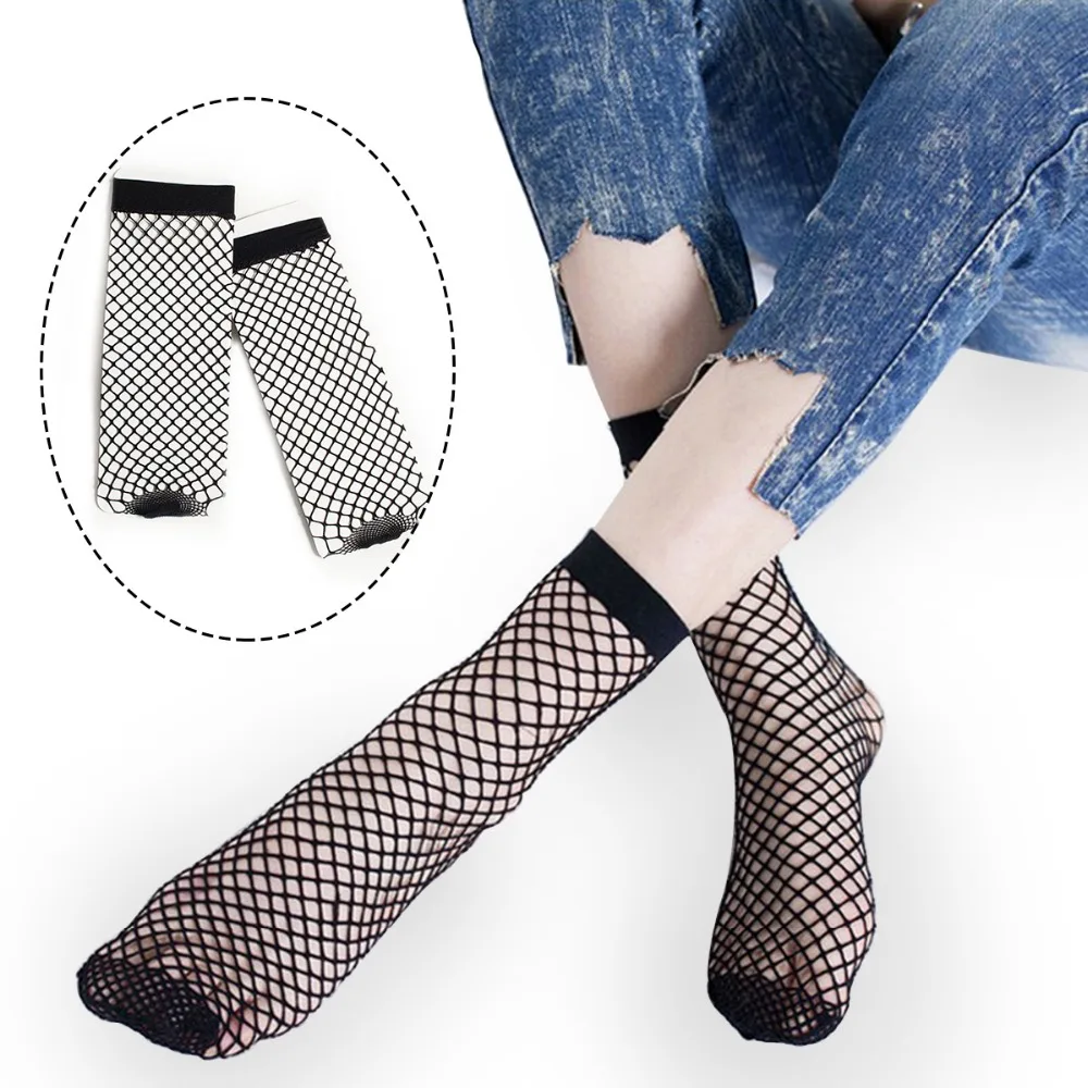 Female Essential Hollow Socks Fashion Sexy Fishnet Socks Women/Ladies Sox Meias Female Essential Hollow Socks Fashion Sexy Fishnet Socks Women/Ladies Sox Meias