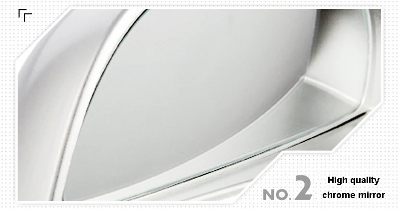 2 шт. Авто два ряда заднего вида Улучшенная безопасность визуальный диапазон слепые пятна зеркала оболочка для пассажира Для Audi Toyato Mazda Nissian