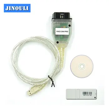 

VAG CAN PRO CAN BUS+UDS S.W Version 5.5.1 VCP VAG CAN PRO for VAG/AUDI OBDII Car Diagnostics Cable with dongle