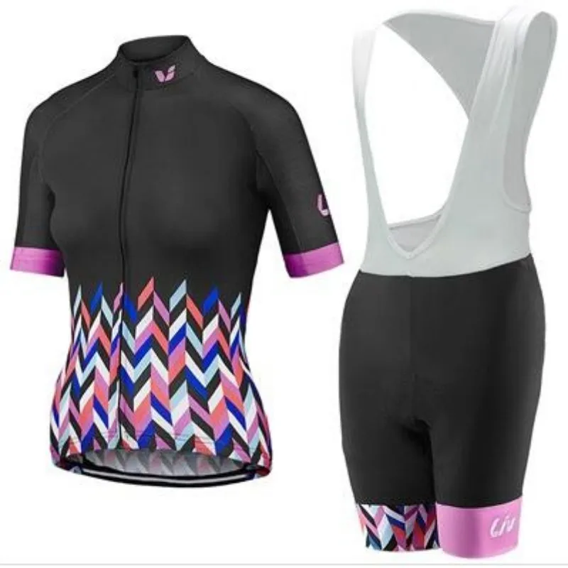 

Liv 2019 Northwave Women Summer Cycling Jersey Short Sleeve Set Maillot bib shorts Clothes Quick Dry Bike Wear Clothing