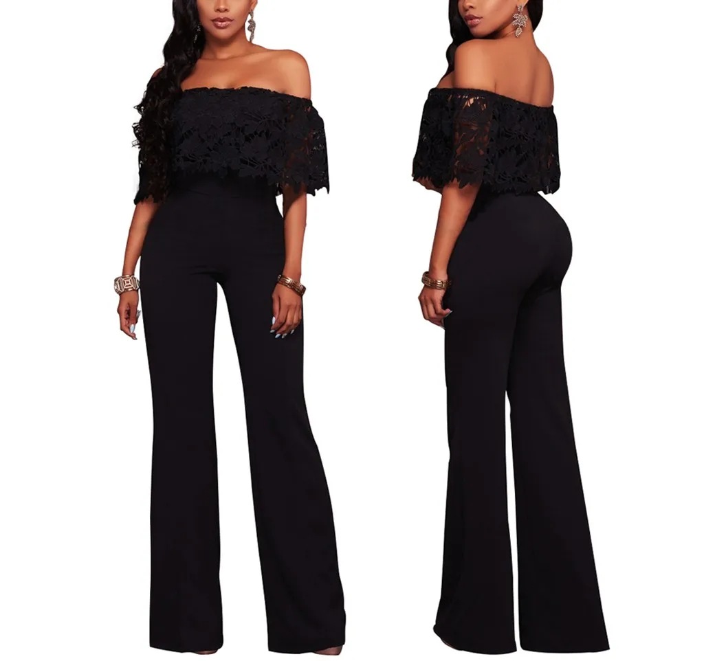 formal strapless jumpsuit