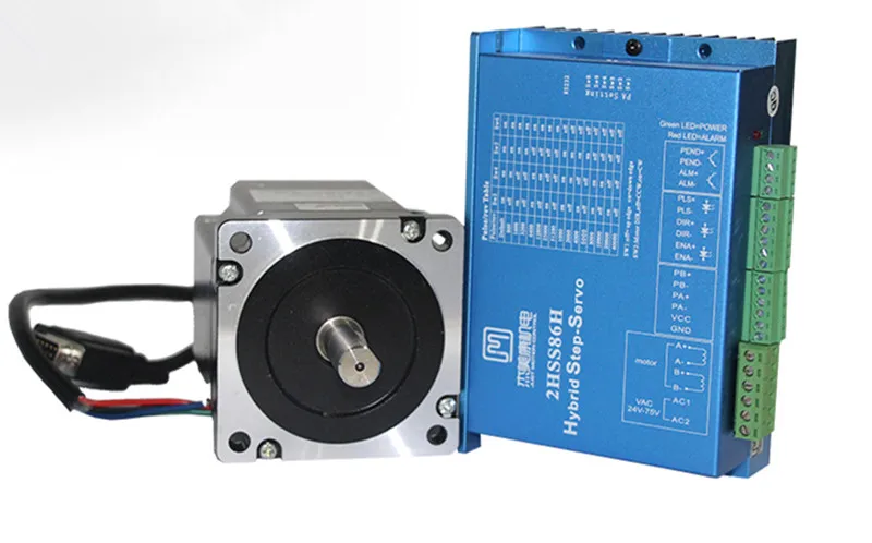 2 фазы NEMA34 8.5Nm 1133ozf. В замкнутом контуре шаговый Серводвигатель комплект драйвера JMC 86J18118EC-1000+ 2HSS86H