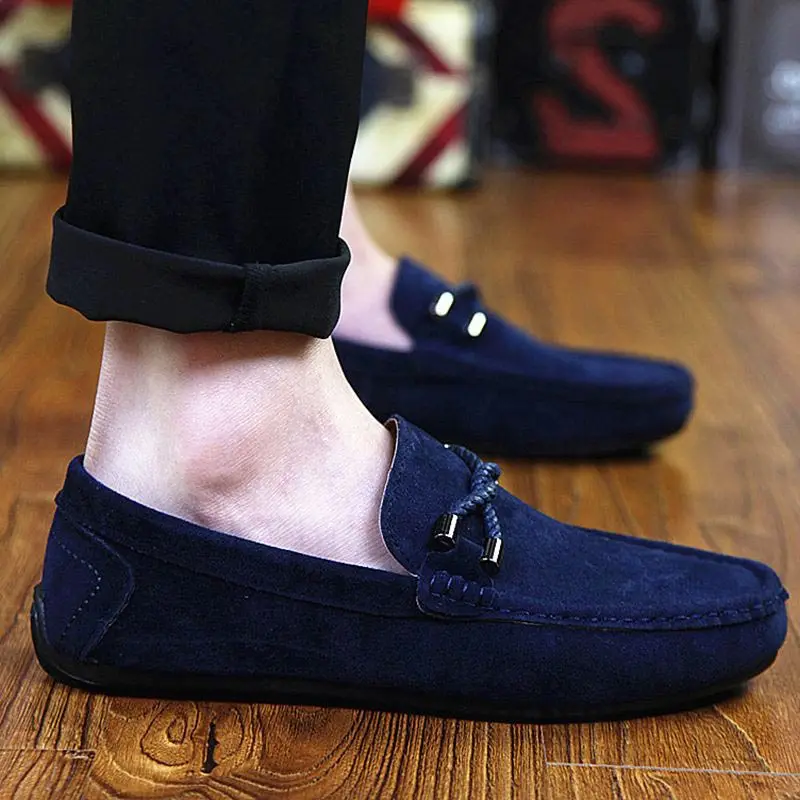 

A pedal lazy shoes 2018 fashion summer Korean version of breathable men shoes peas shoes men comfortable flat sneakers