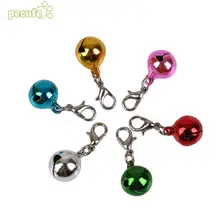 20 pçs jingle bells grânulos soltos festival decoração de festa/decorações de árvore de natal/pingentes cão diy artesanato vestir acessórios