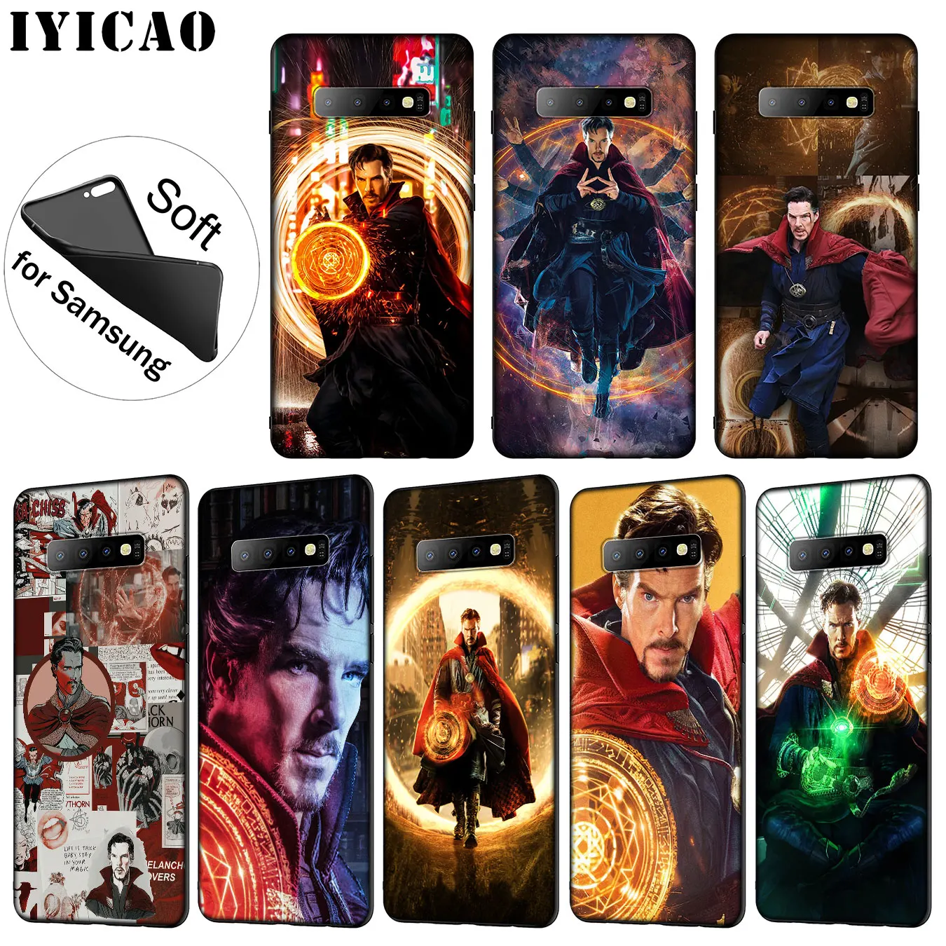Marvel Doctor Stephen Strange Soft Silicone Phone Case for Samsung Galaxy S20 Ultra S10 Lite S9 S8 Plus S6 S7 Edge S10e Cover |