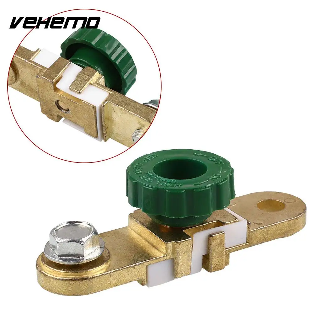 

Vehemo Car Side Post Cut Off Kill Switch Batteries Master Disconnect Isolator Protector