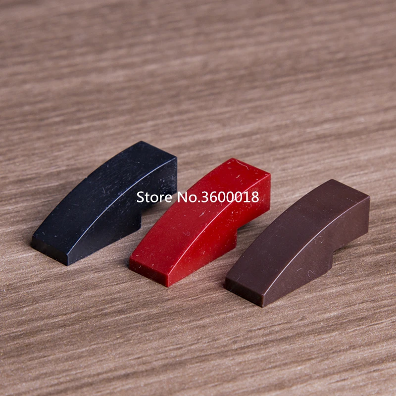 20 шт./лот Decool изогнутый Наклон 3x1 Совместимость с 50950 MOC Кирпичи DIY блоки игрушки