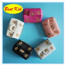 DHL! BestKid стильная сумка сумки для детей для маленьких девочек маленький мерцание Сумка малышей Мини Кошелек SMT002D