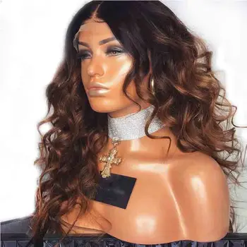 

Colored 13 6 Deep Part 250 Density Ombre Two Tone 1b 30 Loose Wave Lace Front Human Hair Wigs Brazilian Remy For Black Women