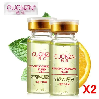 

Vitamin C Serum Face 100% Pure Hyaluronic Acid Liquid Whitening Essence Spot Freckle Removing Brightening Your Skin