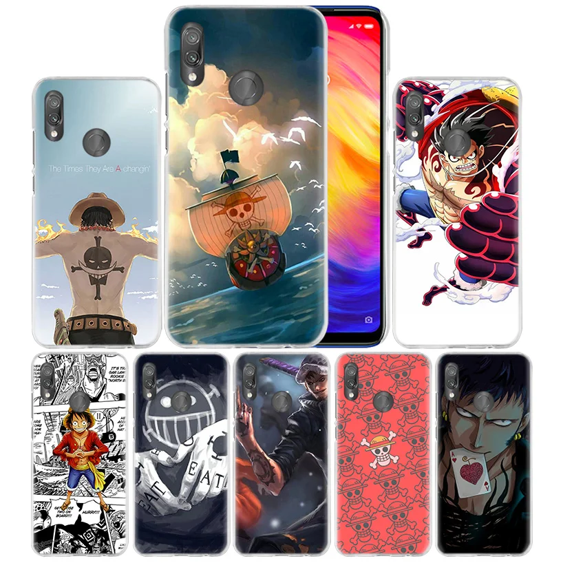 Чехол one piece Аниме для Xiao mi Red mi Go Note 7 8T 8 6 6A Pro S2 5 8A 4X mi A1 A2 9 10 8 lite Play F1 жесткий чехол для телефона из ПК