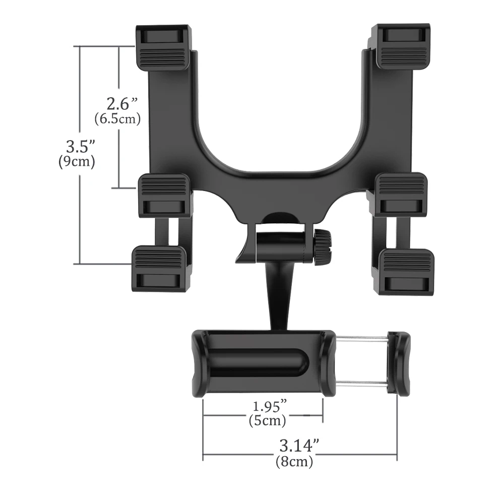 XMXCZKJ Rearview Mirror Car Phone Mount