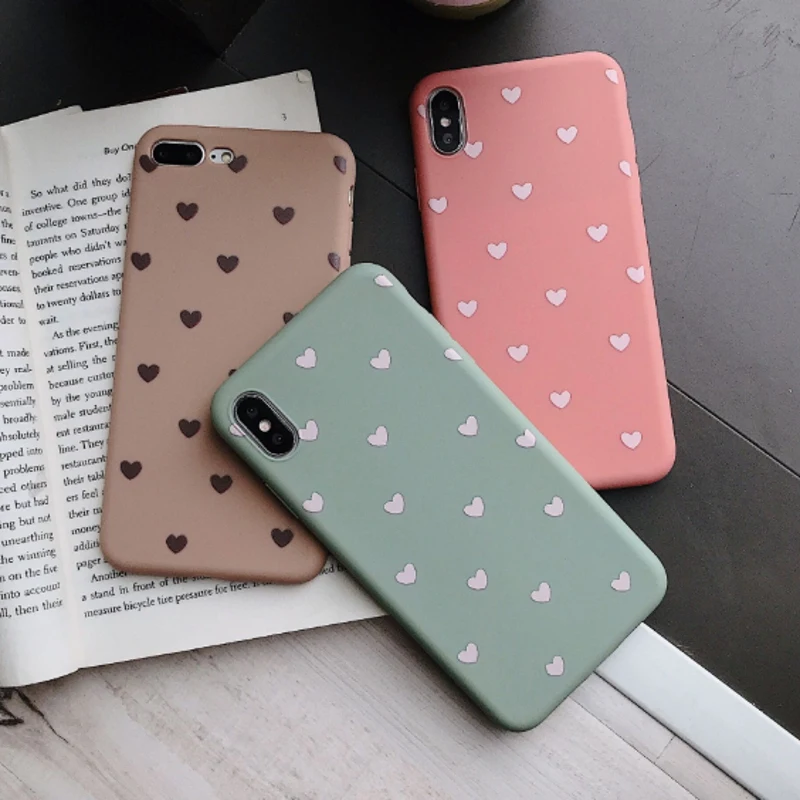 For Funda Huawei P30 Pro Case Silicon Heart Love TPU Cover Coque For Huawei P20 P30 Pro Nova 3 4 Honor 10 9 Mate 20 Pro Case