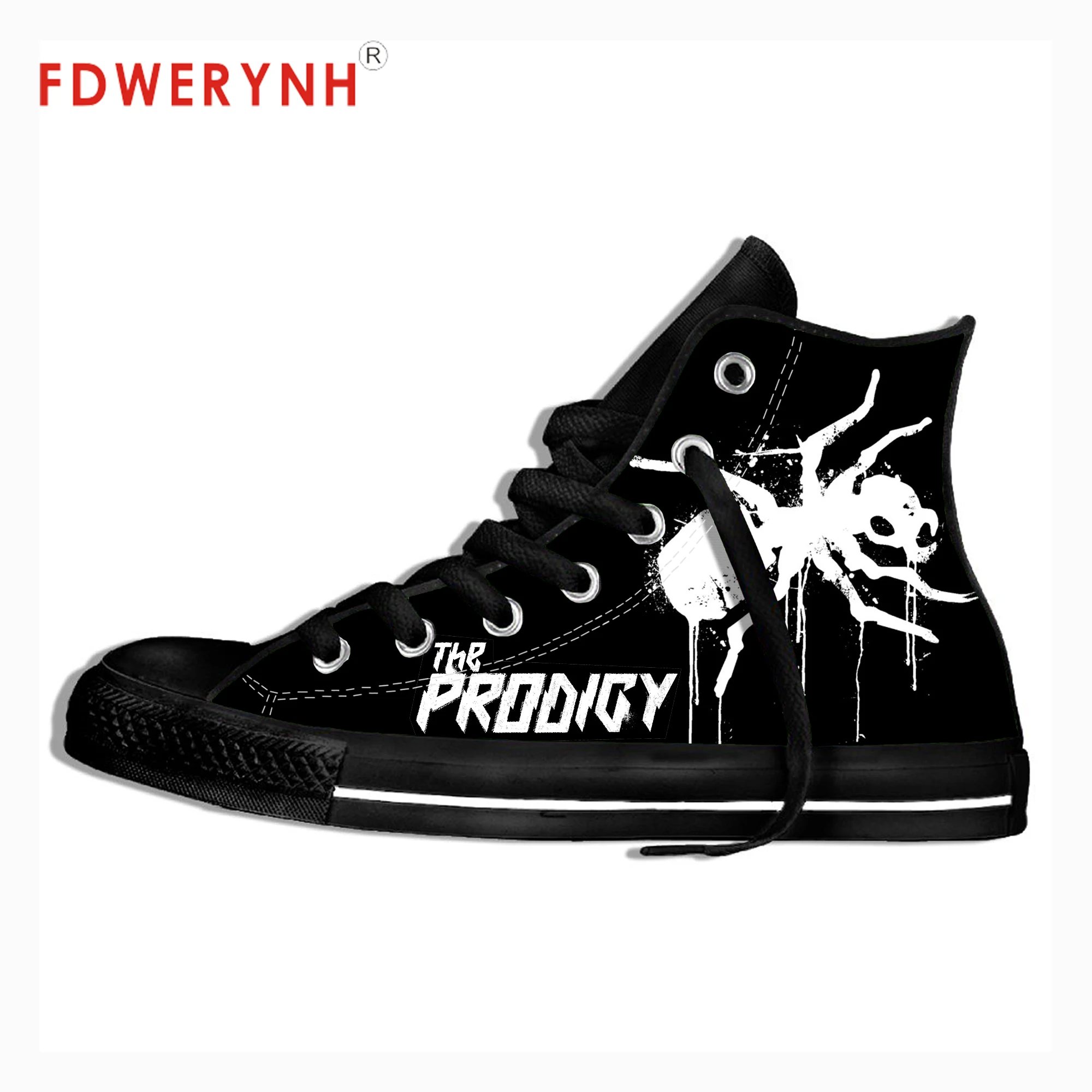 

THE PRODIGY EXPERIENCE THE PRODIGY Metal Rock Band Men's Women's Custom Casual 3D Print Leisure Mens Canvas Shoes