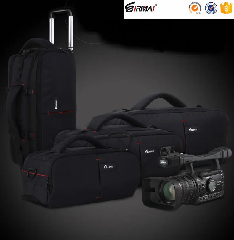 Discount  Professional EIRMAI Camera Bag DSLR Waterproof Backpack Capacity 1 DSLR 5 Lenses Accessories laptop