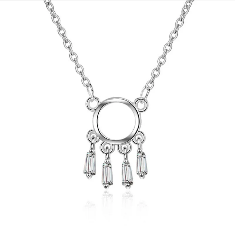KOFSAC новая мода серебро 925 цепочка ожерелья для женщин ювелирные изделия