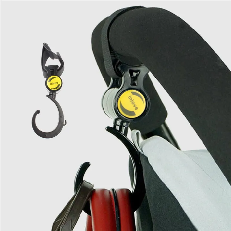 Mummy Universal Pram Hanger Baby Carriage Stroller Magic Paste Strap