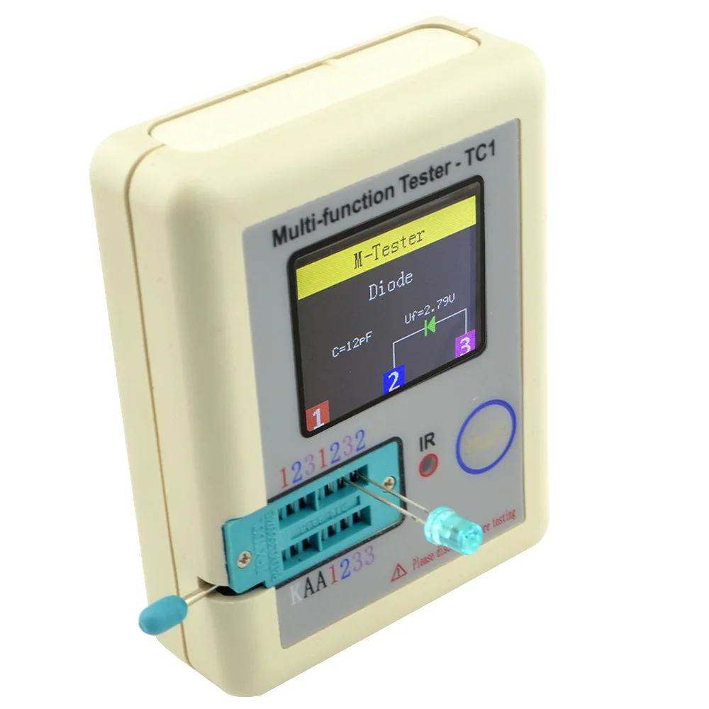 Транзистор тестер TFT Диод Триод измеритель емкости LCR ESR BJT MOSFET с номером трека 12003271