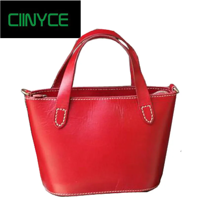 

Vintage Designer Genuine Tanned Leather Satchel Frame Women Small Shell Bag Handmade Female Handbag Ladies Crossbody Totes Bags