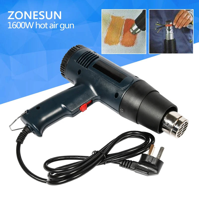 ZONESUN Glue Gun 882 heating element Temperature Adjustable Hand Held