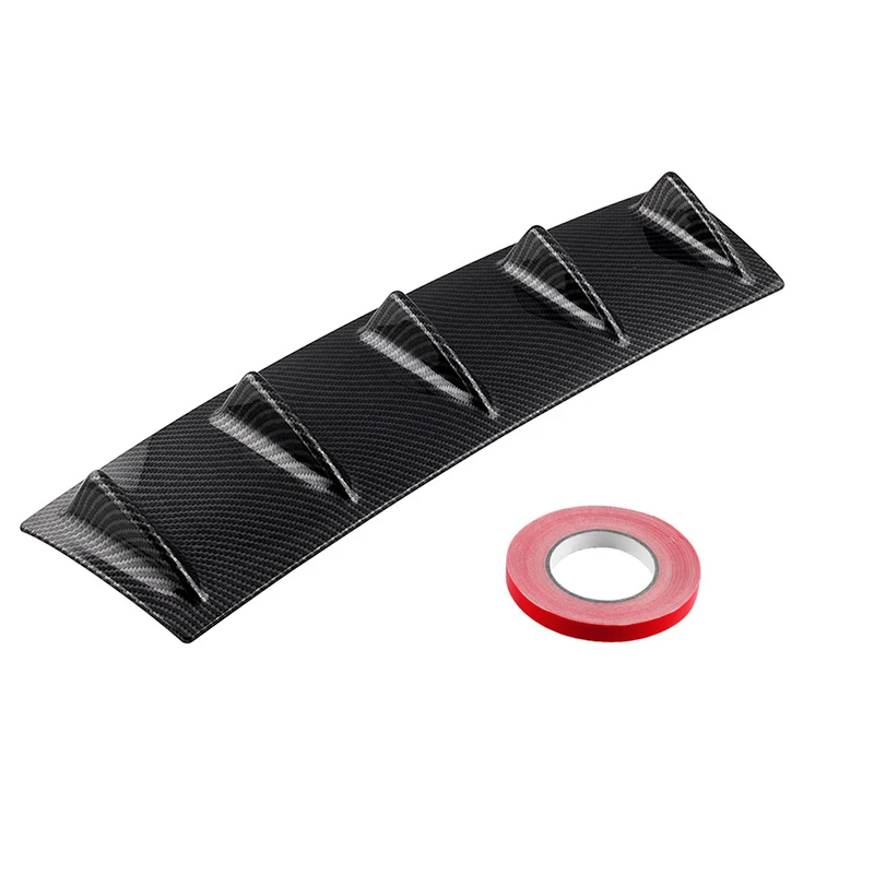 Автомобильный диффузор, губа на задний бампер плавник воздуха ABS Акула ...