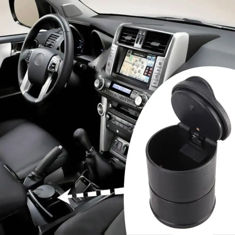 

Portable Car Auto Blue LED Light Smokeless Ashtray Cigarette Holder