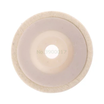 

4'' 100mm Polishing Pad Wool Buffing Angle Wheel Grinder Felt Polishing Disc for Rotary Tool Abrasive Grinding Wheel