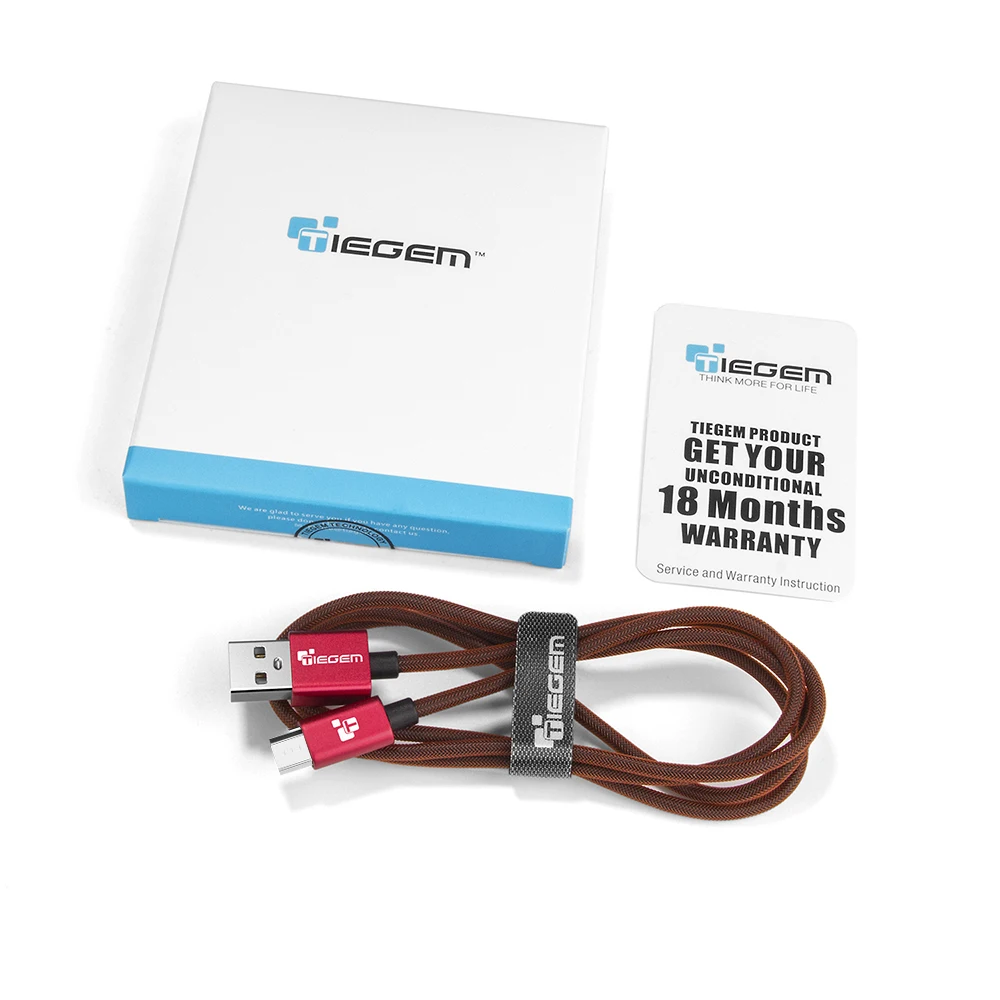 Micro usb кабель, Tiegem нейлоновая оплетка Быстрая зарядка USB кабель для передачи данных для samsung xiaomi 1 м 2 м 3 м Android кабели зарядного устройства