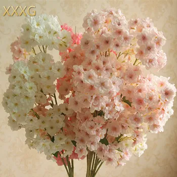 

XXXG/10PCS/ Super big cherry wedding wedding bouquet simulation silk flower decoration photography studio props wholesale Silk