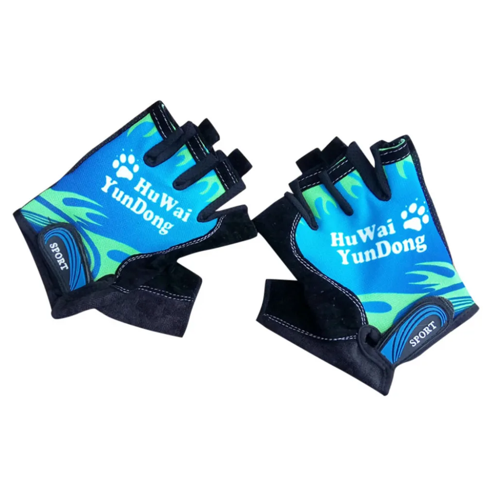 2019 Men and women sunscreen non-slip half finger gloves summer outdoor sports riding waterproof quick-drying gloves 40M21 (2)