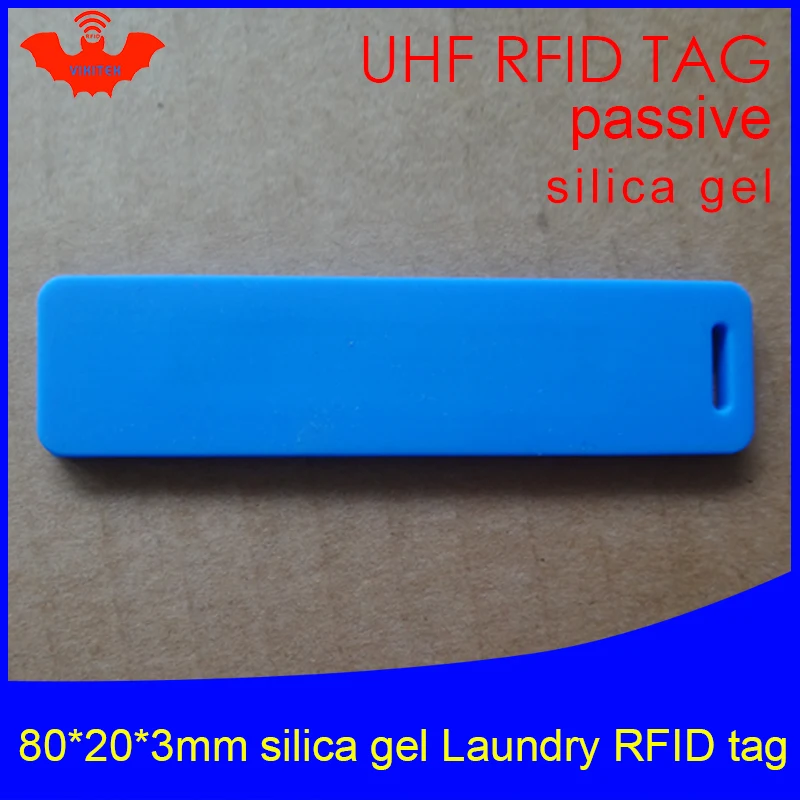 

UHF RFID tag laundry soft silica gel Washable heat resisting 915m 868m 860-960M Alien H3 EPC Gen2 6C long range passive RFID tag