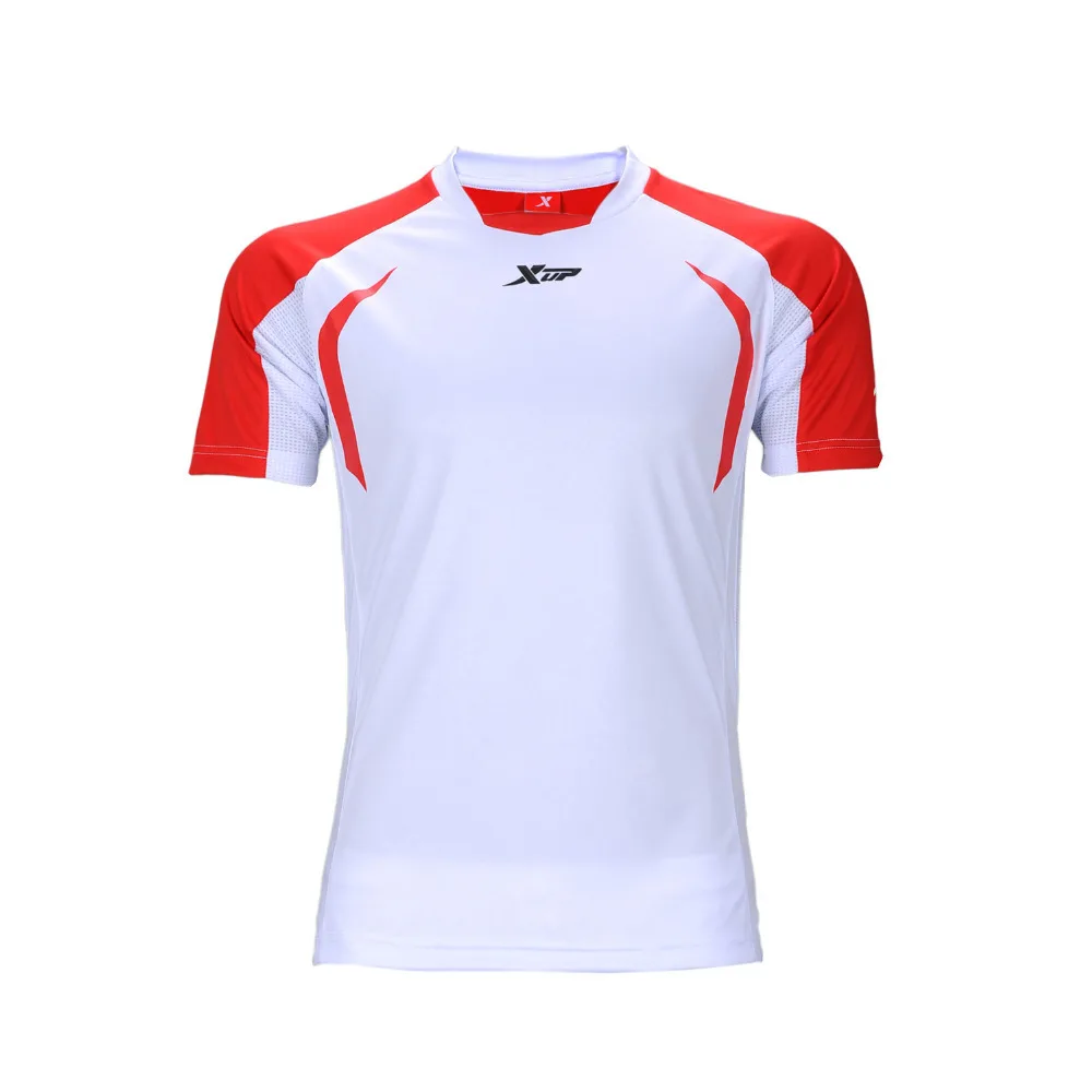 red and white jersey shirt