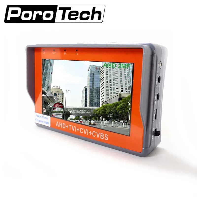 IV7W 4 3 дюймовый HD AHD камера тестовый er CCTV монитор 1080P 5MP 4MP 3MP тестирование аналоговой