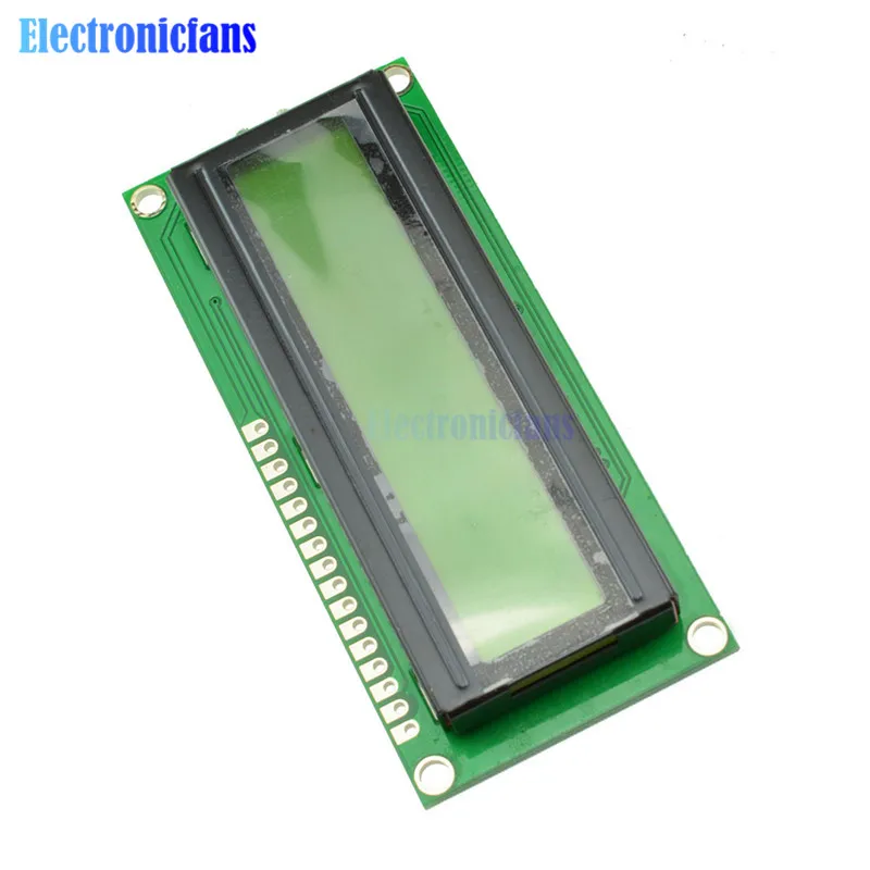 1601 16X1 Caratteri Digital Display Lcd Modulo Lcm Stn SPLC780D KS0066 Retroilluminazione a Led Fila Scheda di Interfaccia Blu/ bianco/Giallo 5V - Image 3