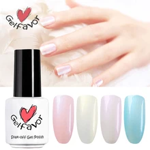 Гель-лак для ногтей серии Gelfavor, Гель-лак для ногтей, СВЕТОДИОДНЫЙ УФ-лампа, Гель-лак, отмачиваемый, лак для ногтей, Гель-лак для длительного действия Гель-лак