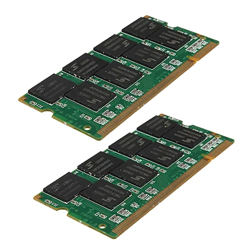 Vente GTFS Vente 2x1 GB 1G Mémoire RAM Mémoire PC2100 DDR CL2.5 DIMM 266 MHz 200 pin pour Ordinateur portable Ordinateur Portable