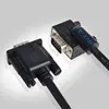Cable VGA de 15 pines para Monitor HDTV, diseño de codo con ángulo lateral izquierda en dirección, 3 + 6, 1,5 m, 3m, 5m, 10m, 90 grados ► Foto 3/5