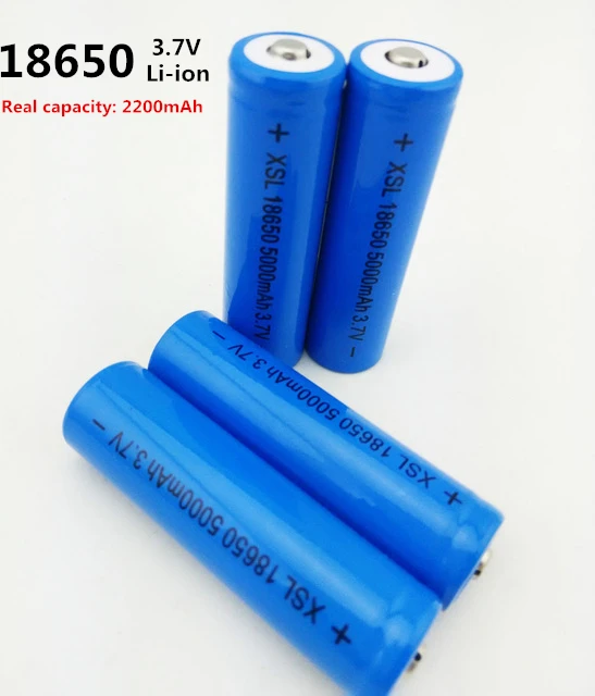 

High quality 5000 mAh 3.7 V 18650 for NCR li-ion rechargeable battery for the actual capacity of 2200 Mah