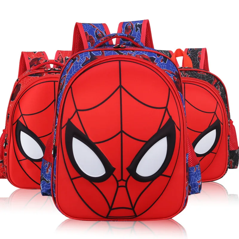 Супергерой мальчик девочка детский сад детская школьная сумка рюкзак Школьная Сумка подростковая парусиновая детская Студенческая сумка