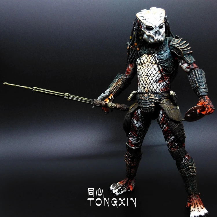 NECA AVP Aliens vs. Predator серия Young Blood/Elder Predator Охотник на змею фигурка игрушки 18 см