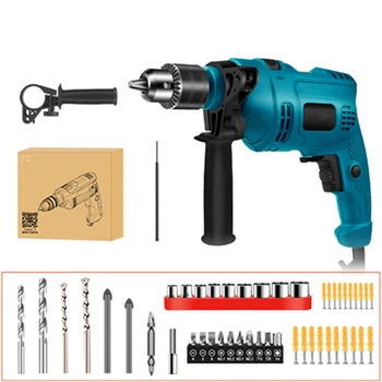 

Impact Electric Drill Electric Rotary Hammer with BMC and Accessories Multi-purpose Percussion Drill 650/780W 7 Types