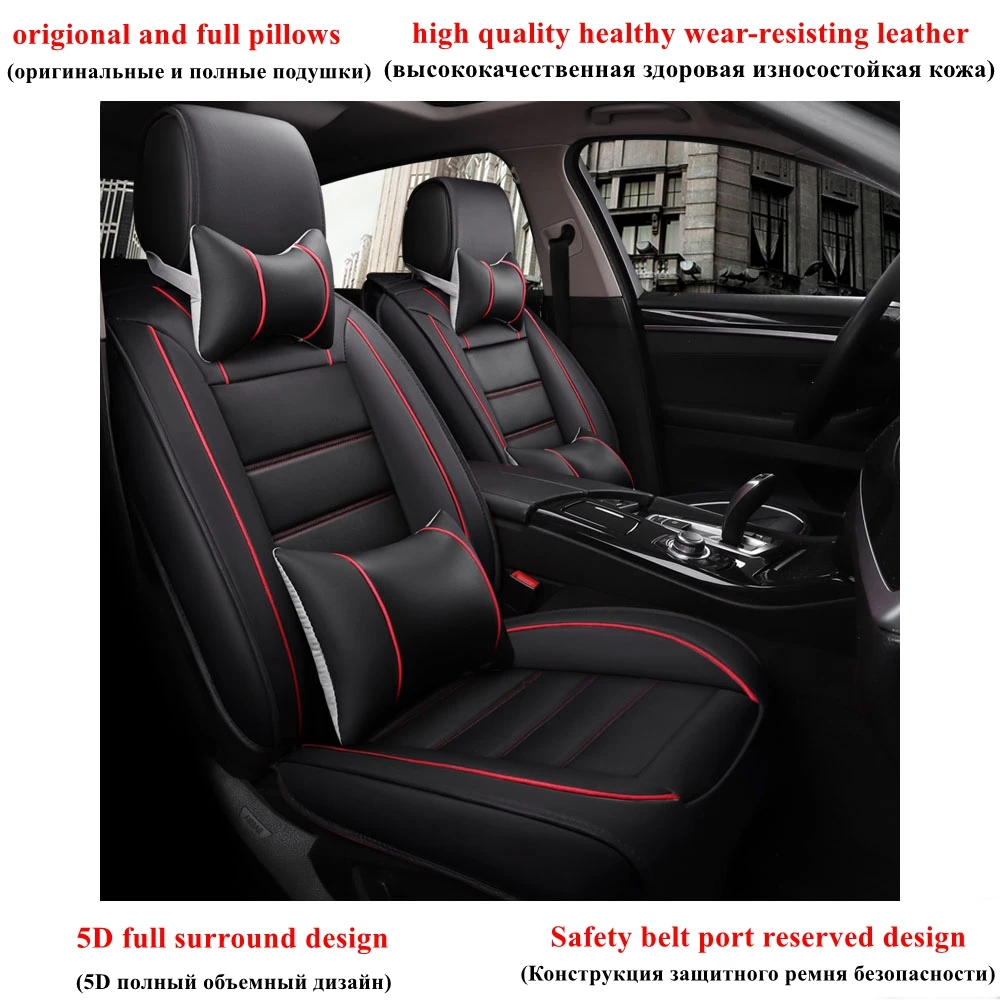 BMW X5 ALL YEARS Heavy Duty Black Waterproof Car Seat Covers 2 x Fronts