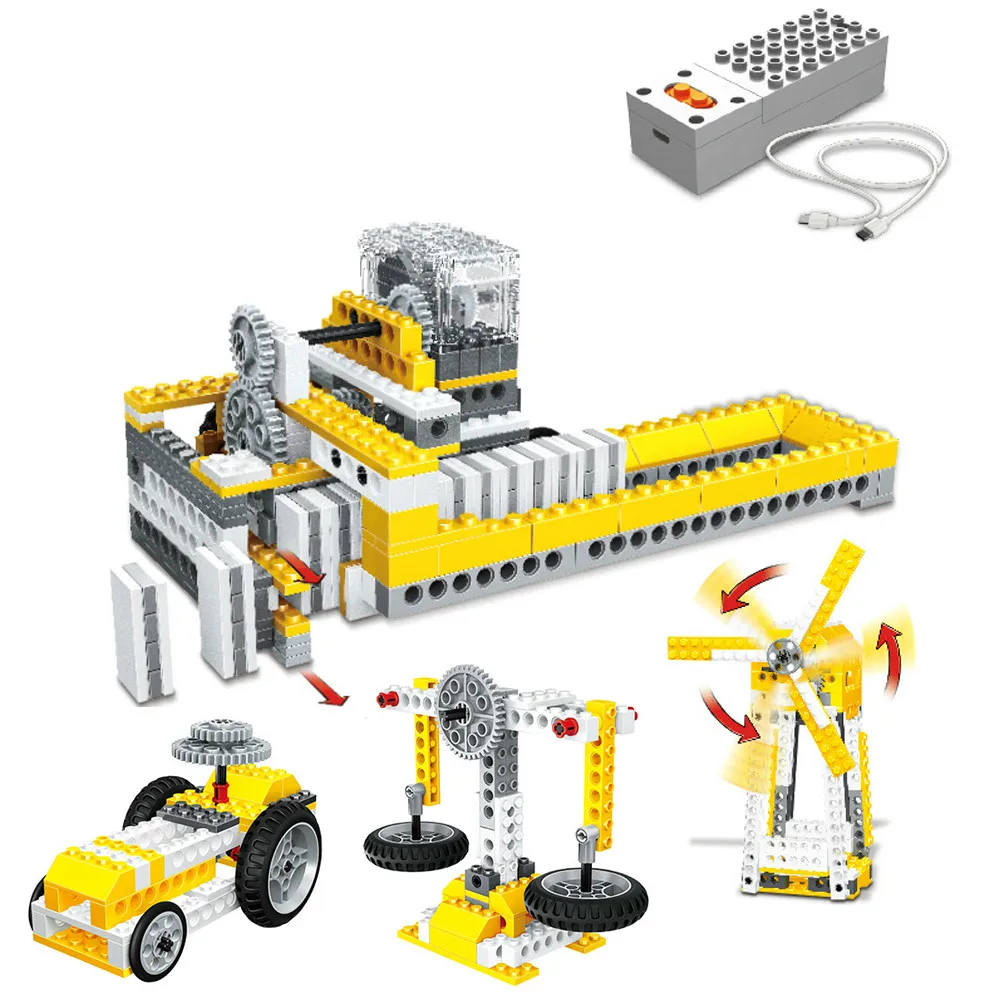 

Power Machinery Building Blocks Compatible with Lego W1405 286P Models Building Kits Blocks Toys Hobby Hobbies For Chlidren
