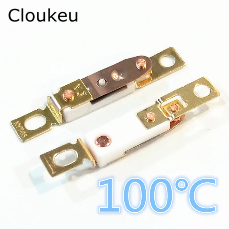 

ST-12 100C Normally closed Hair dryer Temperature Switch Thermal control Thermostat 100 Centigrade