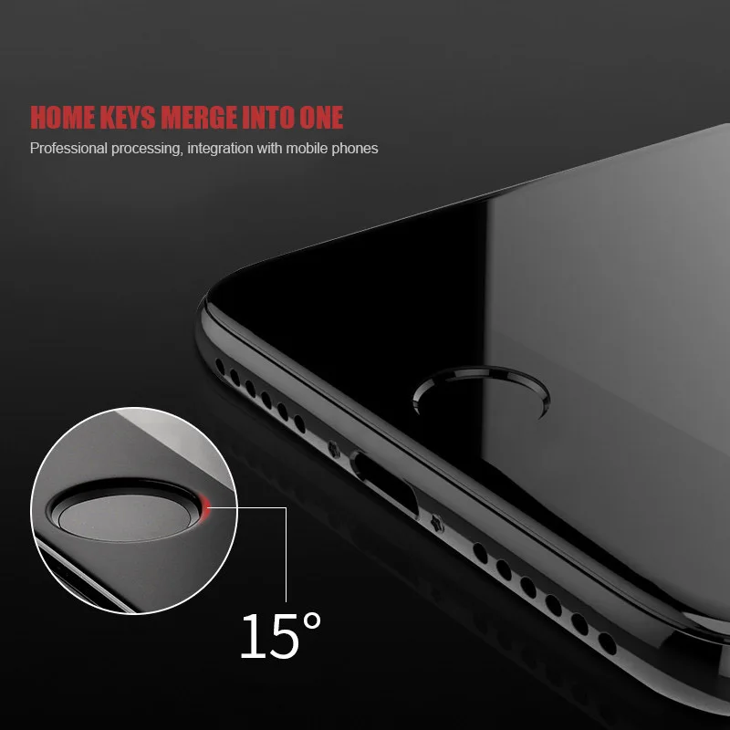 Защитное стекло 9D для iPhone изогнутое закаленное с полным покрытием 11 Pro Max X XS XR 8 7 6