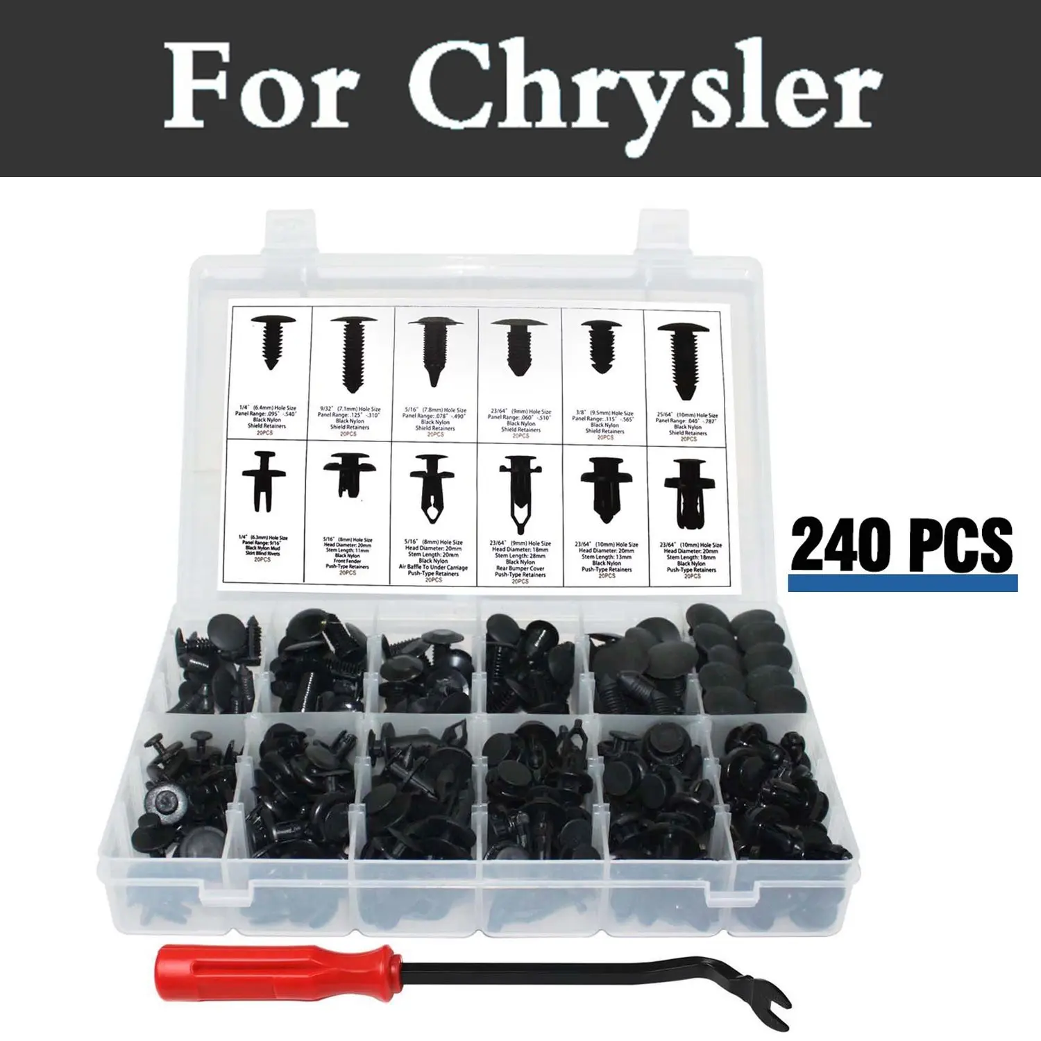 240x font b Car b font font b Car b font Rivets Fasteners Remover Clips font
